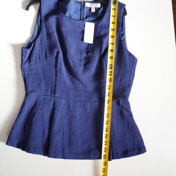 NWT Banana Republic Peplum Top Size 8 - Picture 8 of 10